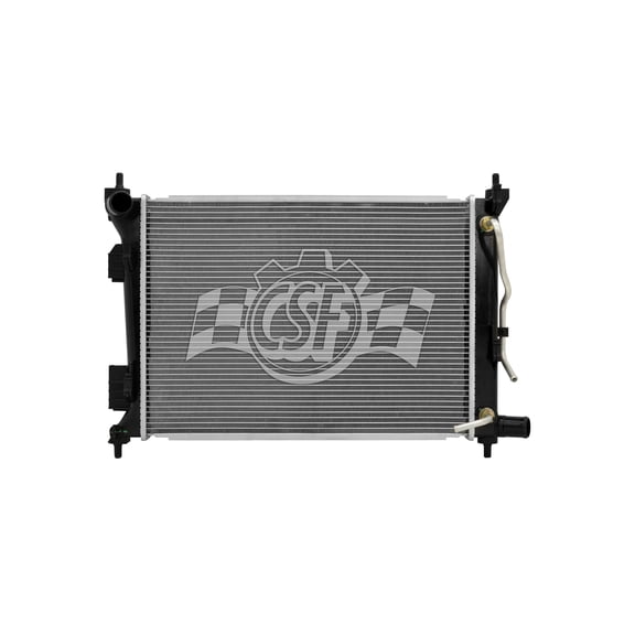 Part Synergy Replacement for Kia Rio 2012-2017 Upper Driver Side Engine Coolant Radiator Aluminum/Plastic