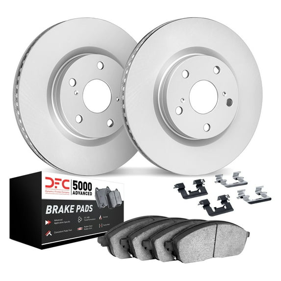 Part Synergy Replacement for Plain Front Brake Kit Cast Iron Cast Iron Silver