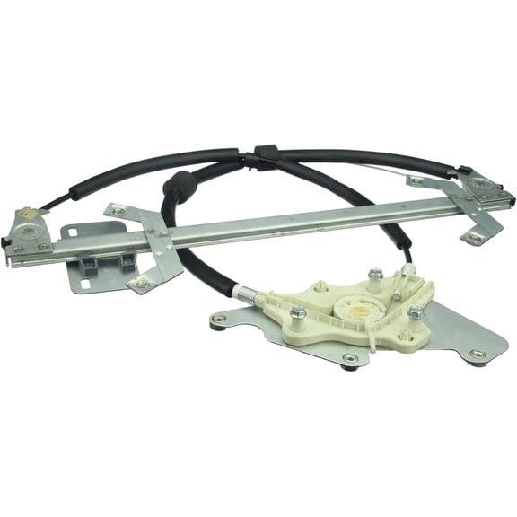 Part Synergy Replacement for Rear Driver Side Power Window Regulator without Motor Alloy Steel