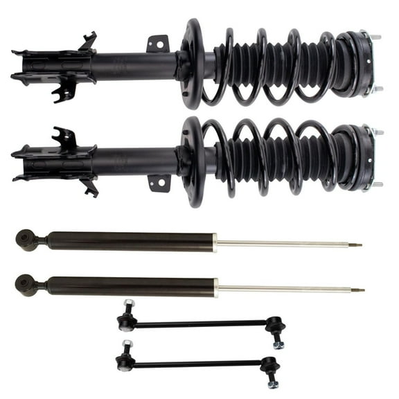 Part Synergy Replacement for Shock Absorber and Suspension Kit Steel Black
