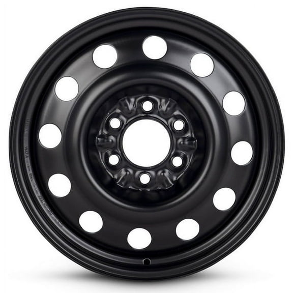 Part Synergy Replacement for Wheel For 2003-2017 Lincoln Navigator 18 inch 6 Lug Black Steel Rim Fits R18 Tire - Full-Size