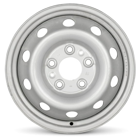 Part Synergy Replacement for Wheel For 2014-2023 Dodge Promaster Van 2500 16 Inch Silver Steel Rim