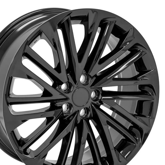 Part Synergy Replacment for 20 inch Replica Wheel LX58 Fits Lexus RX350/RX450 Rim 20x8 Black Wheel
