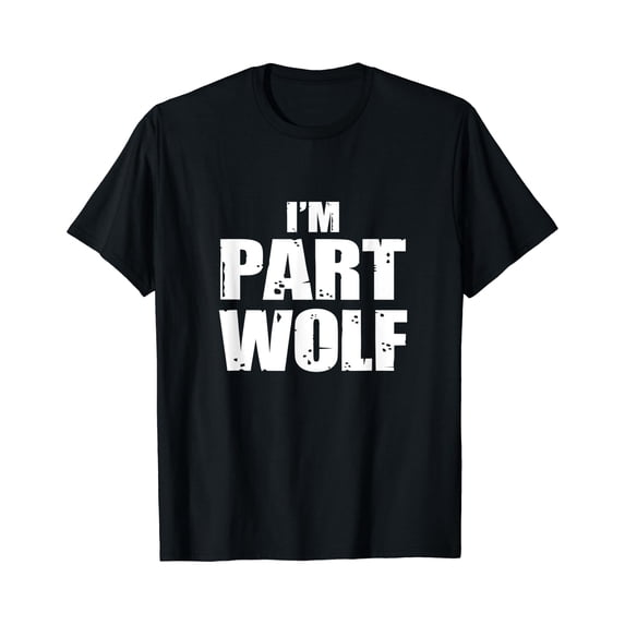 Part Wolf Human Hungry Wild Animal T-Shirt - Walmart.com