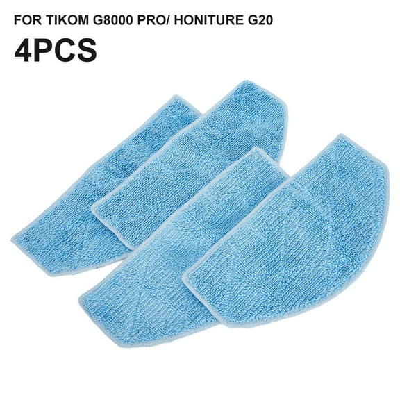 Part for Tikom G8000 Pro for Honiture for G20 Vacuum Cleaner Washable Mop Cloth for Pads