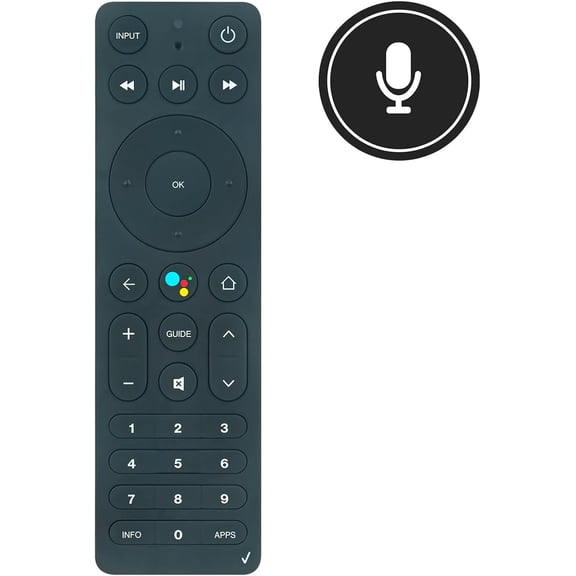 PartNova Replacement Remote Control MG3-R32140B VRC4100 Voice Fit for Verizon Smart TV One Mini Fios TV One
