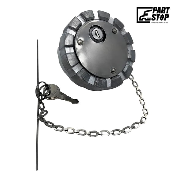 PartStop F01023 Aluminum Fuel Cap 3 Inch 8 NPSL Vented Non Locking for Mack International