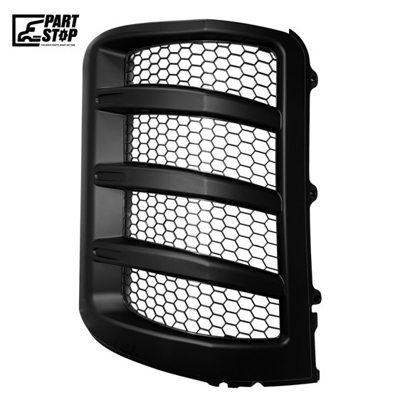 PartStop Reefer Curbside Black Grille with Mesh for Thermo King Precedent S-600 S-700 C-600 98-9118