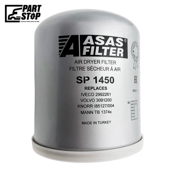 PartStop AD27750 Spin-On Air Dryer Cartridge  Replaces Bendix 5008414 Heavy Duty Trucks