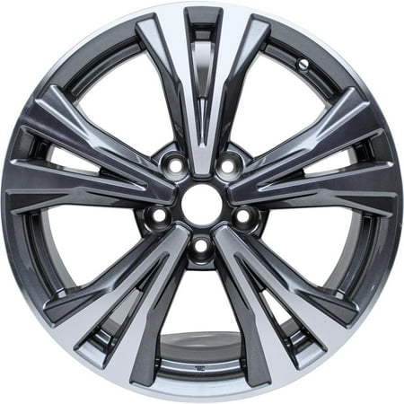 PartSynergy Aluminum Alloy Wheel Rim 18 Inch OEM Take-Off Fits 2017-2020 Nissan Sentra 5-114.3mm10 Spokes