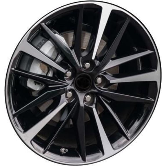PartSynergy Aluminum Alloy Wheel Rim 19 Inch OEM Take-Off Fits 2018 Toyota Camry 5- 114.3mm 15 Spokes