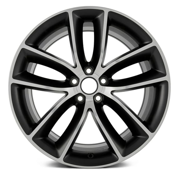 PartSynergy Aluminum Alloy Wheel Rim 20 inch OEM Take-off Fits 2015-2018 Dodge Challenger 5-114.3mm 10 Spokes