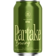 Partake Non Alcoholic Craft Brew, IPA, 24 Pack - 12oz Cans, Low Calorie, Low Carb