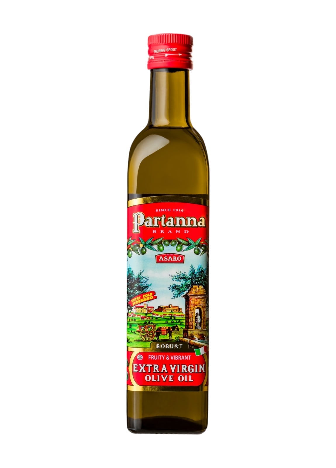 Filippo Berio Robusto Extra Virgin Olive Oil - Cold Pressed, Polyphenol Rich 16.9oz - View #4