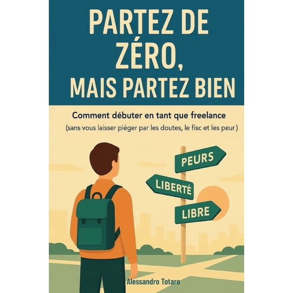 Manuels Pratiques Pour Freelances Et Cr Partez de Zro, mais Partez Bien: Comment dbuter en tant que freelance (sans vous laisser piger par les doutes, le fis, Book 1, (Paperback)