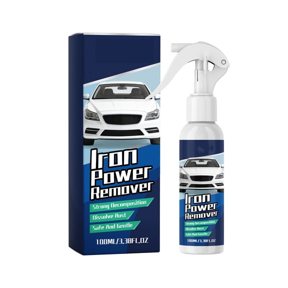 Partheme 100ml 2026 New Rust Remover Spray for Metal, Highly Concentrated Heavy Duty Rust Remover for Steel Copper Stainless Steel, Fast Acting Rust Stain Remover No Scrubbing, As Show