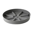 thumbnail image 1 of Partheme 12 Inch Home Garden Flower Pot Saucer. Thickened Round Plastic Water Tray. Control Breathable Base for Succulents Potted Plants, Gray, 1 of 6