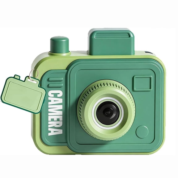 Partheme 2026 New Camera Double Prank Water Gun Reverse Forward Splash, Novelty Battle Toy for Summer Parties, Two Way Spraying Camcorder Blaster, Green