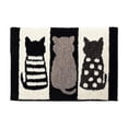 thumbnail image 1 of Partheme 24x16 in Bathroom Rugs - Cat Bathroom Rug Non Slip Washable Soft Bath Mat Shower Room Bathmat Funny Doormat Cat Bath Rug, D, 1 of 6
