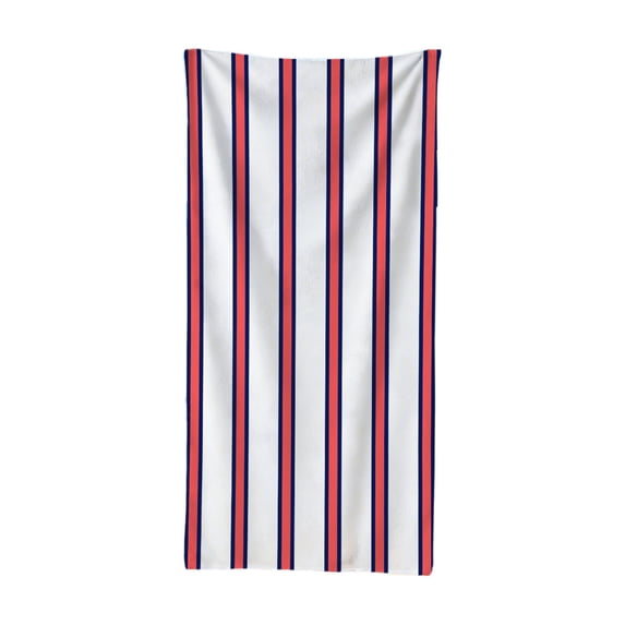 Partheme 59x30in Quick Dry Microfiber Beach Towel with Reinforced Edges Anti Fray, Super Absorbent Sand Free Lightweight Bath Towel for Pool Beach Travel, Red