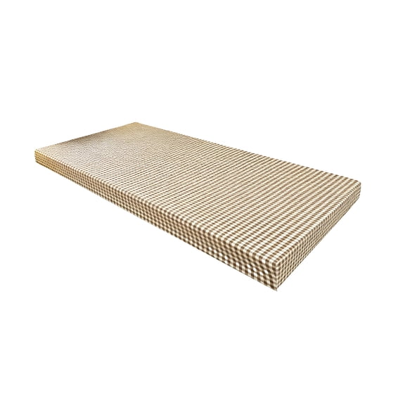 Partheme 79x35 Inch Singles Fitted Sheet, Non Slip Fixed Bed Cover Protective Sheet, Soft Stretchable Fabric Deep Pocket for Mattress Home Dorm, Beige