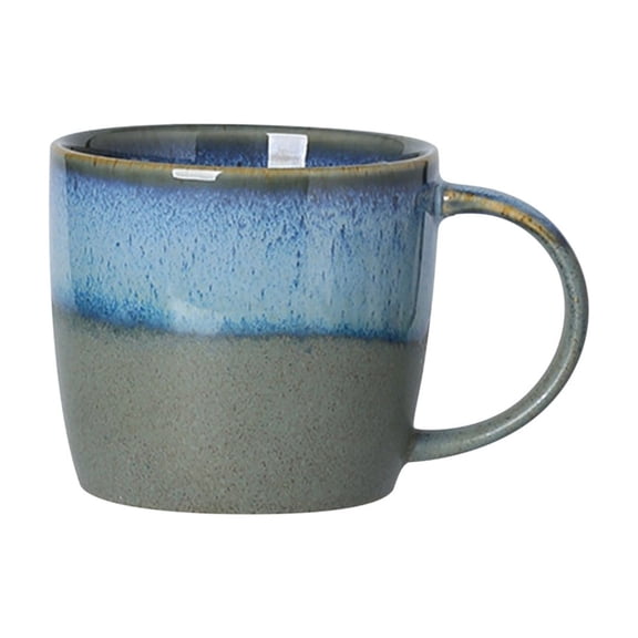 Partheme Advanced Ceramic Gradient Coffee Mug with Heat Retention, 350ml Multifunctional Cup for Tea Coffee, Fathers Day Gifts for Husband, E