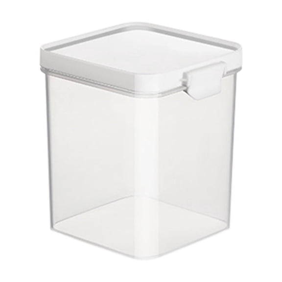 Partheme Airtight Food Storage Containers with Lids, Kitchen and Pantry Organization Canisters, Food-grade Plastic Leak-proof Jars for Cereal, Flour, Sugar, M