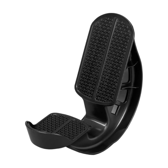 Partheme Black Calf Stretching Foot Rocker with Massage Nubs, for Achilles Tendinitis Relief and Lower Leg Muscle Tension Release, at Home or Office, A