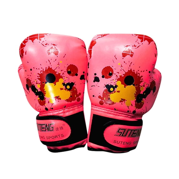 Partheme Boxing Gloves for Boxing Training Gloves for 3-10 Year Boys and Girls Boxing Training Golves for Punching Bag, Kickboxing, Muay Thai, MMA , Pink