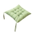 thumbnail image 1 of Partheme Chair Cushions for Dining Chairs with Ties Thick Soft Non Slip Seat Cushions Washable Square Comfortable Grid Chair Pads, C, 1 of 4