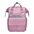 thumbnail image 1 of Partheme Diaper Bag Backpack Travel Diaper Backpack, Large Baby Diaper Bag with Changing Pad Baby Bag for Boys Girls,Baby Backpack for Mom & Maternity, Purple, 1 of 3