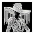thumbnail image 1 of Partheme Elegant Lady DIY Rhinestone Art Kit, Graceful Female Figure Pattern Canvas, Full Drill Diamond Painting for Home Wall Decor, D, 1 of 5