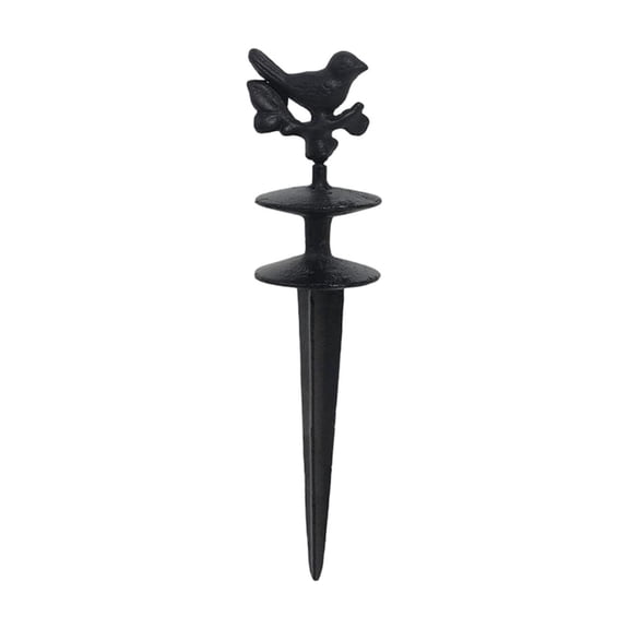 Partheme Garden Decoration Simulation with Water Pipe Insertion. Hose Guide Decorative Stake for Garden Farm. Aluminum Alloy Weather Resistant for Flower Bed, D