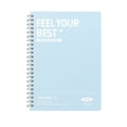 thumbnail image 1 of Partheme Hardcover Spiral Notebooks for Work, Lined Organizer Notebook Journal for women, B5 Notebooks for Classroom Note taking, 60/120 Pages, Blue, 1 of 6