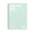 thumbnail image 1 of Partheme Hardcover Spiral Notebooks for Work, Lined Organizer Notebook Journal for women, B5 Notebooks for Classroom Note taking, 60/120 Pages, Green, 1 of 6