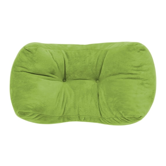 Partheme Lumbar Support Pillow for Office Chair,Back Support Pillow for Back Pain Relief, Car, Chair and Couch,Nap Cushion Student Waist Cushion Chair Backrest Cushion Waist Cushion Pillow, Green