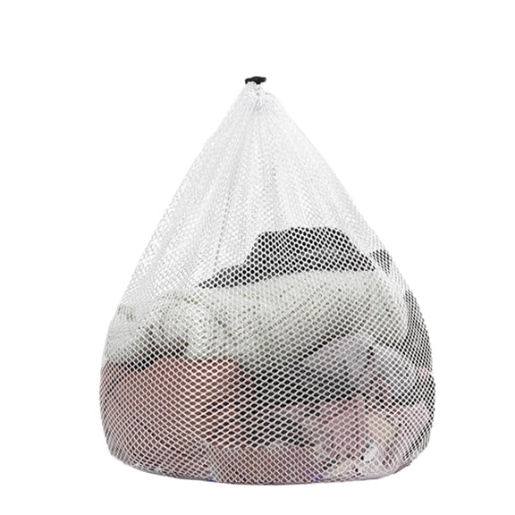 Partheme Mesh Laundry Bags Washing Machine Mesh Wash Bags Jumbo for Delicates Clothes ,Bed Linen ,Toys with Drawstring Closure Sturdy, S