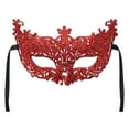 thumbnail image 1 of Partheme Novelty Toys 2 Counts Carnival Mask Venetian Masquerade Masks Mardi Gras Party Costume Festival Party Blue Red White Yellow, 1 of 4