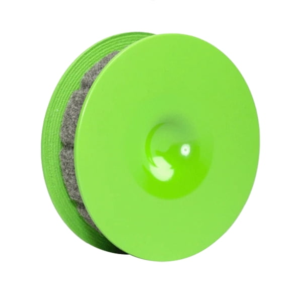 Partheme Portable Bike Chain Oiler Roller Lubricator Round Bicycle Chain Gear Lubricant Applicator Jar Bicycle Care Tool, Green