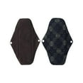 thumbnail image 1 of Partheme Reusable Menstrual Pads, Bamboo Cloth Pad for Heavy Flow, Large Sanitary Pads Set with Wings for Women, Washable Overnight Cloth Panty Liners Period Pad , D, 1 of 4