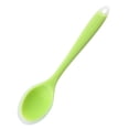 thumbnail image 1 of Partheme Small Silicone Spoons, Nonstick Kitchen Spoon Heat Resistant Stirring Serving Spoon for Kitchen Cooking Baking Mixing Tools, Green, 1 of 6