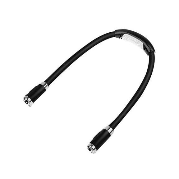 Partheme Wearable Neck Light, Hands-Free LED Neck Lamp for Reading & Outdoor Camping, Light for Hiking, Night Walking & DIY Tasks , Black