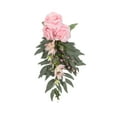 thumbnail image 1 of Partheme Wedding Aisle Pew Flowers – Rose & Eucalyptus Chair Decorations, Ceremony Chair Decor for Church, Wedding Aisle, Reception & Outdoor Events, Pink, 1 of 7