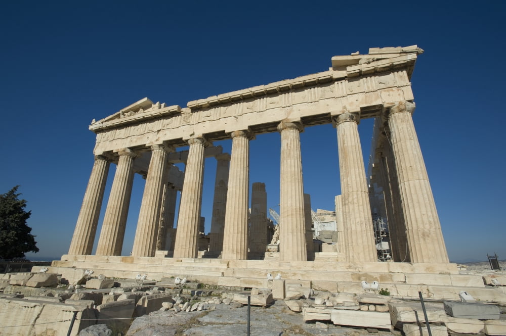 ParthenonAthens greece Canvas Art - Daniel Alexander Design Pics (38 x 24)