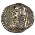 thumbnail image 1 of Parthian Empire Phraates III Silver Drachm (70-57 BC) Ch VF, 1 of 2