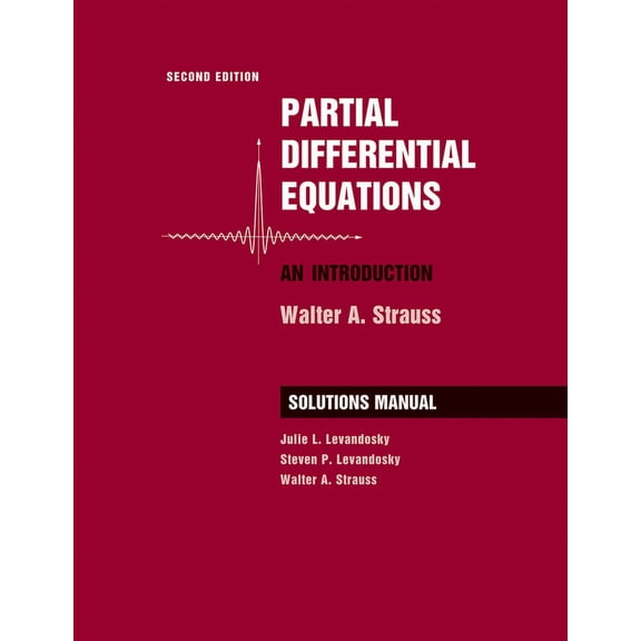 Partial Differential Equations: An Introduction, 2e Student Solutions Manual, (Paperback)