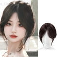 Partial Hair Piece Human Hair Topper Handwoven Made Hair Pieces Clip In