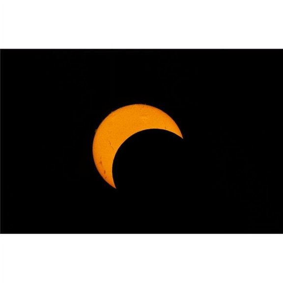 Partial Solar Eclipse of 2012 Poster Print - 17 x 11