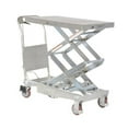thumbnail image 1 of Partial Stainless Steel Elevating Cart, 35.5 x 20 in. - 800 lbs, 1 of 1