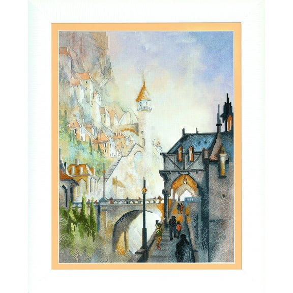 Partial embroidery kit RK-104C "Castle"